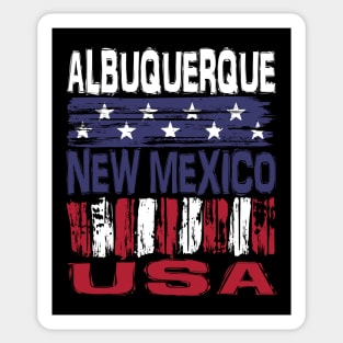 Albuquerque New Mexico  USA T-Shirt Sticker